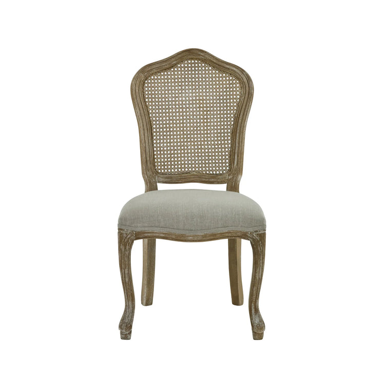 Julian Bowen Camille Rattan Dining Chair Set Of 2 From Front-Better Bed Company