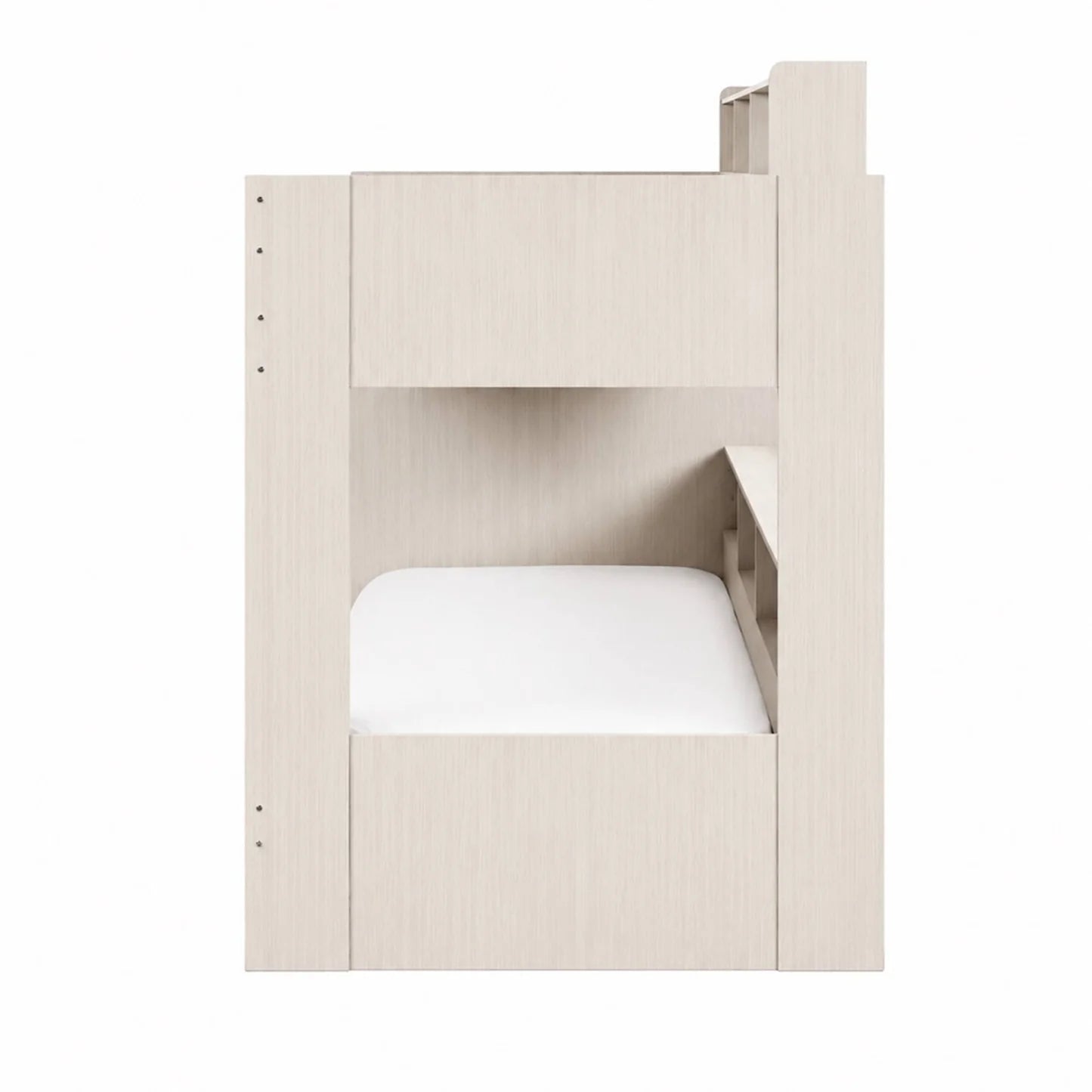 Julian Bowen Camelot Staircase Bunk Brown From Side-Better Bed Company
