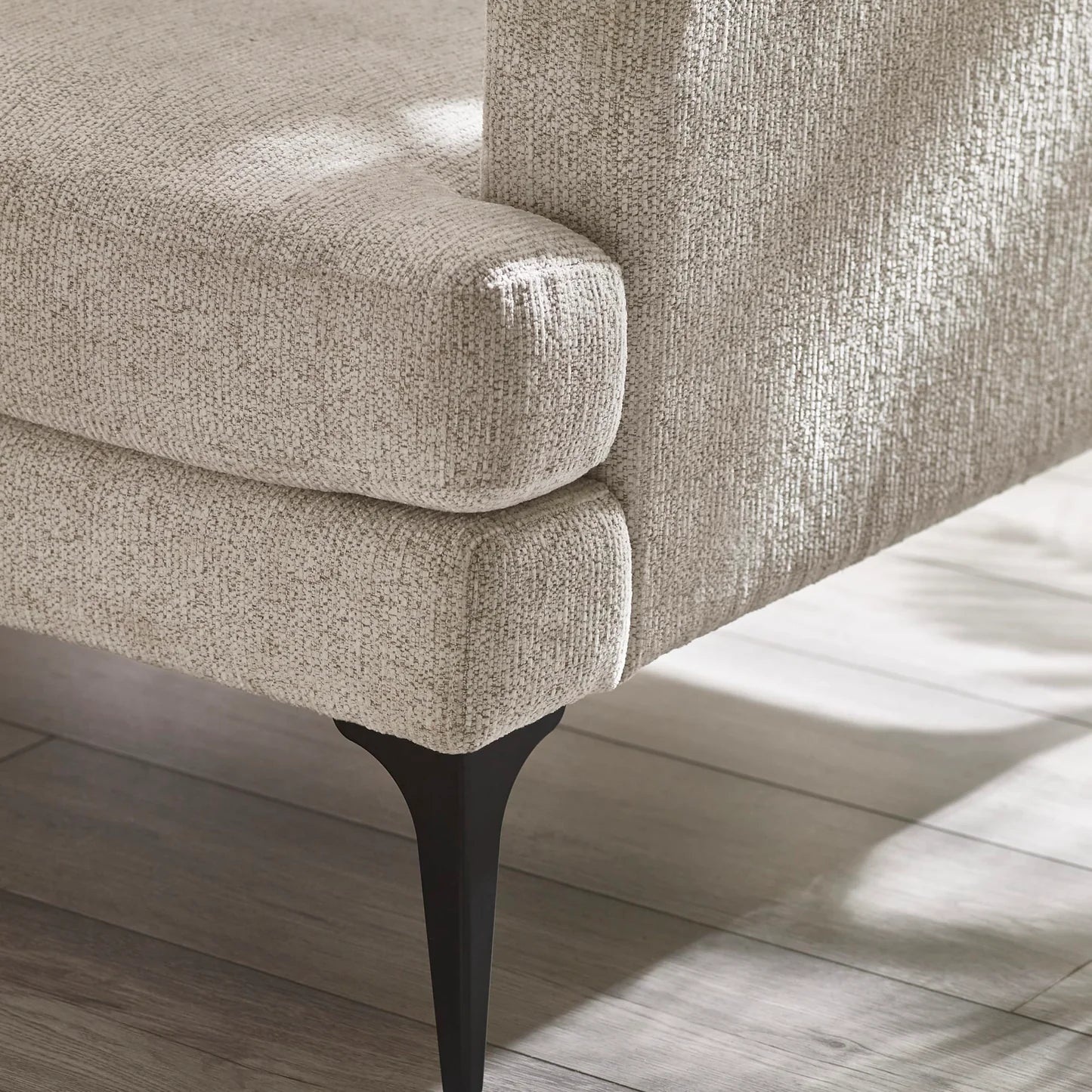 Julian Bowen Carrera Sofa 2 Seat Cushion Close Up-Better Bed Company