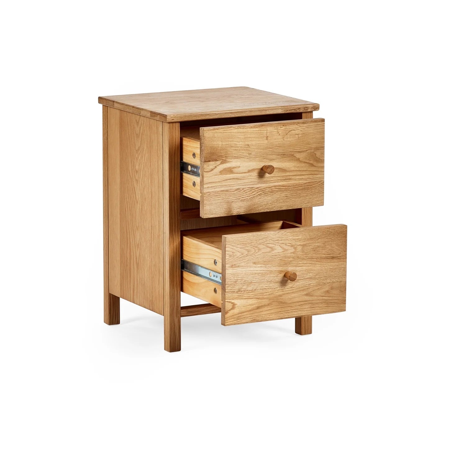 Julian Bowen Coxmoor 2 Drawer Bedside-Better Bed Company