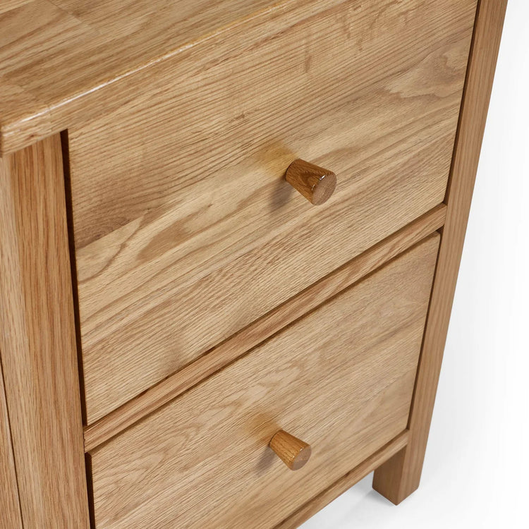 Julian Bowen Coxmoor 2 Drawer Bedside-Better Bed Company