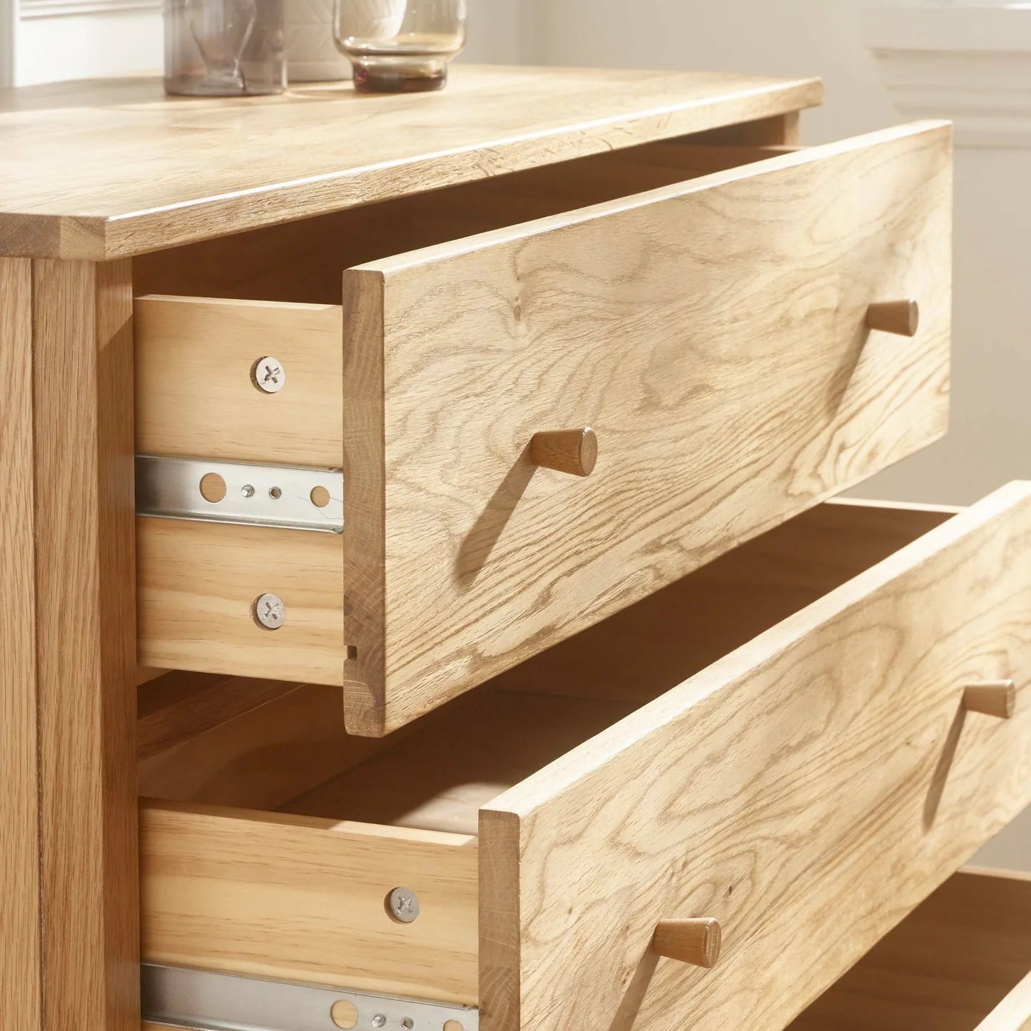 Julian Bowen Coxmoor 5 Drawer Wide Chest-Better Bed Company