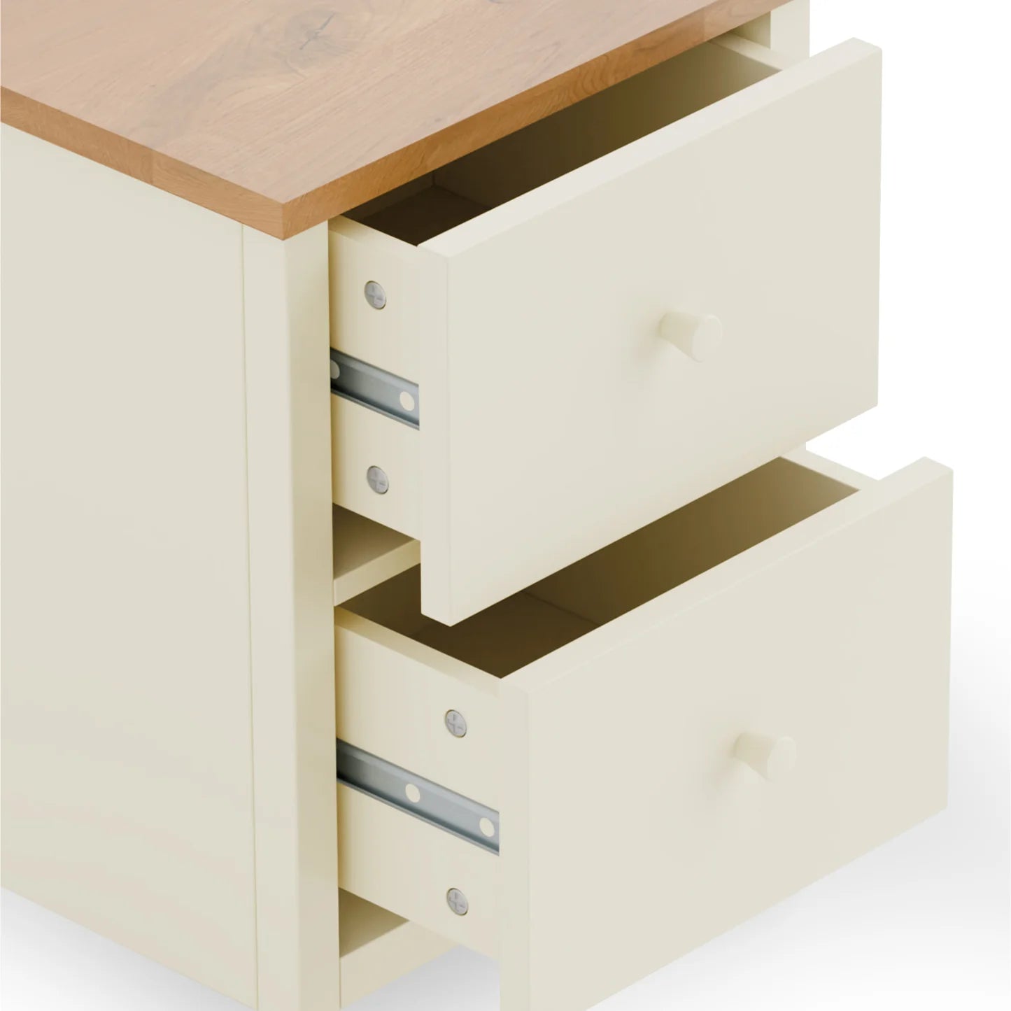 Julian Bowen Coxmoor 2 Drawer Bedside-Better Bed Company