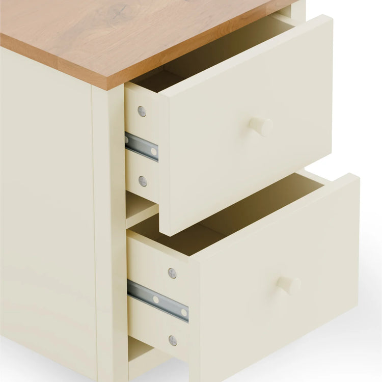 Julian Bowen Coxmoor 2 Drawer Bedside-Better Bed Company