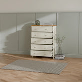 Julian Bowen Coxmoor 5 Drawer Wide Chest-Better Bed Company