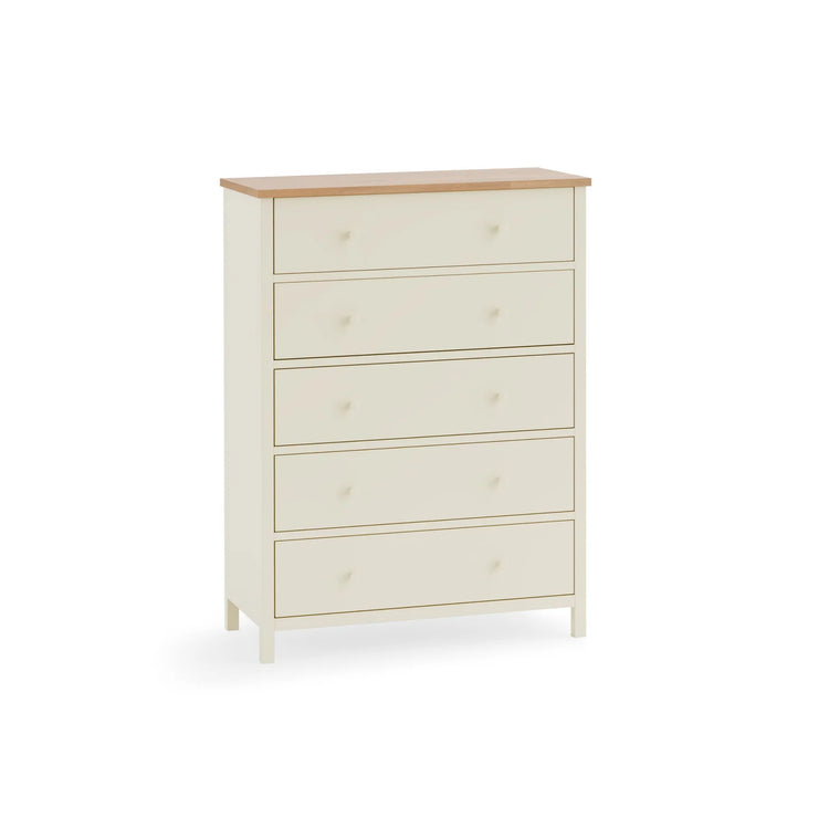 Julian Bowen Coxmoor 5 Drawer Wide Chest-Better Bed Company