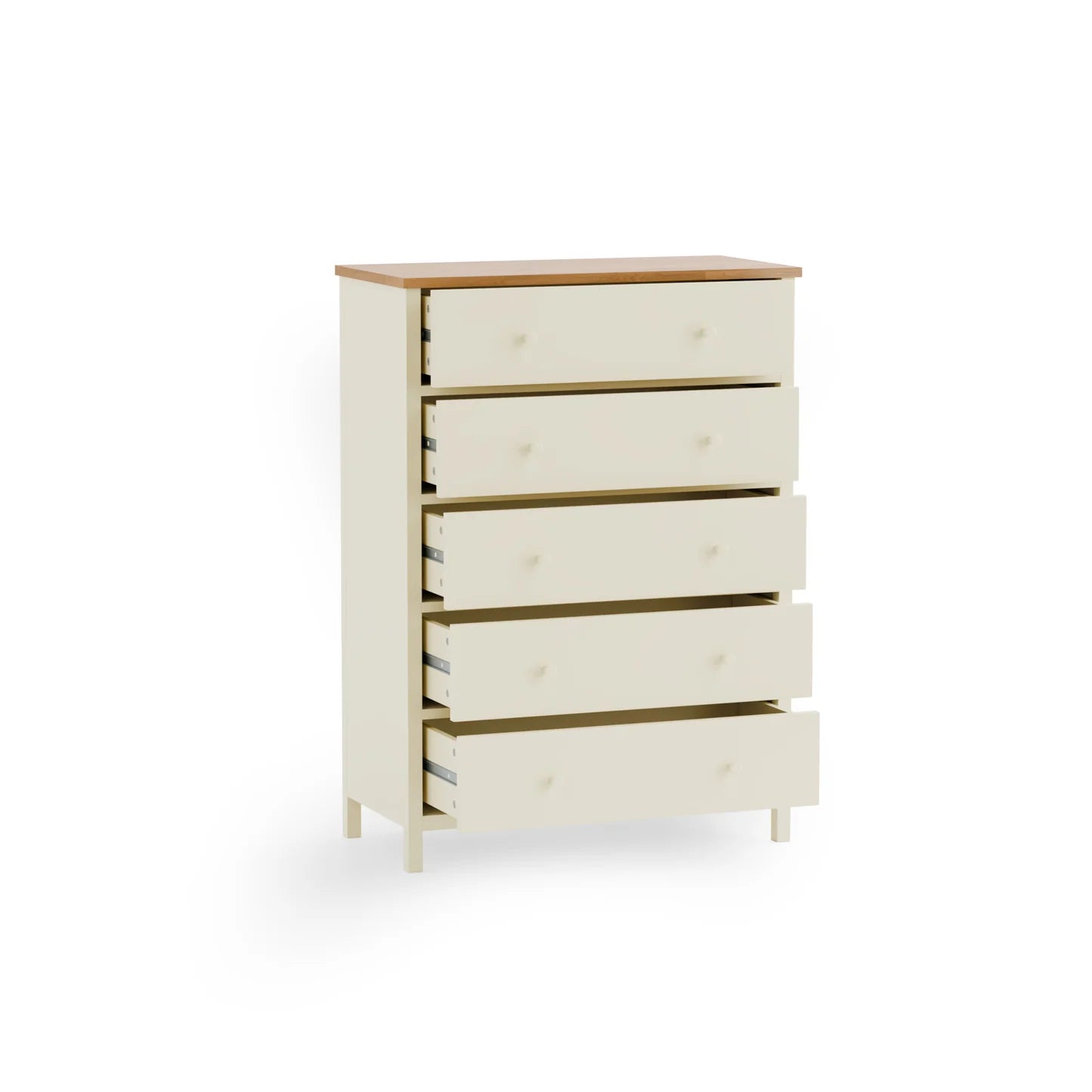 Julian Bowen Coxmoor 5 Drawer Wide Chest-Better Bed Company