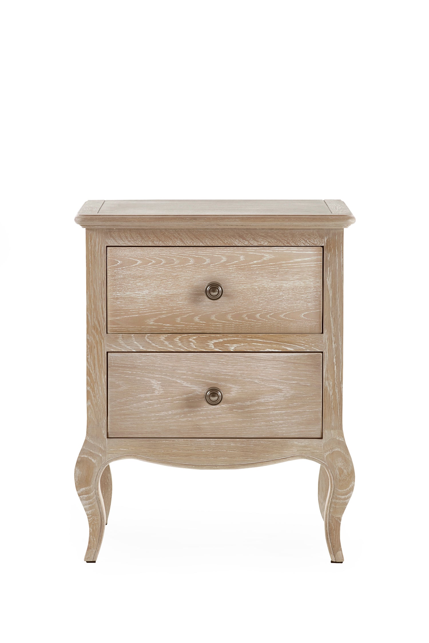 Julian Bowen Camille 2 Drawer Bedside Table-Better Bed Company