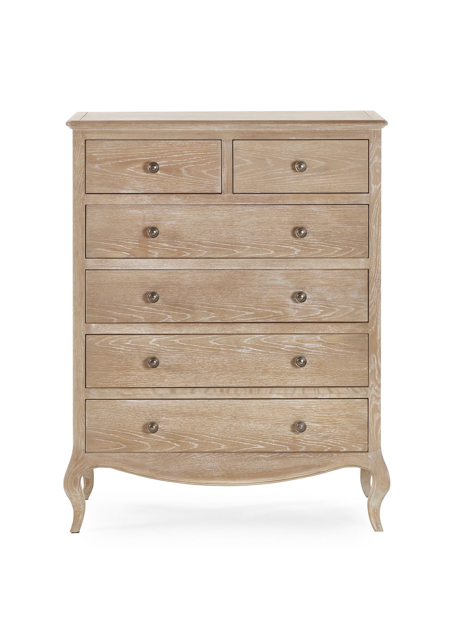 Julian Bowen Camille Camille 4 + 2 Chest Of Drawers From Front-Better Bed Company