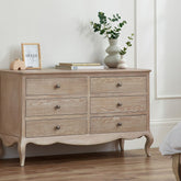 Julian Bowen Camille Camille 6 Drawer Wide Chest-Better Bed Company
