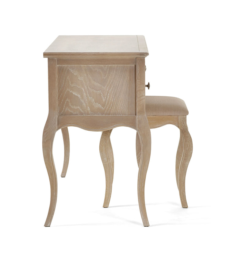 Julian Bowen Camille Dressing Table And Stool From Side-Better Bed Company
