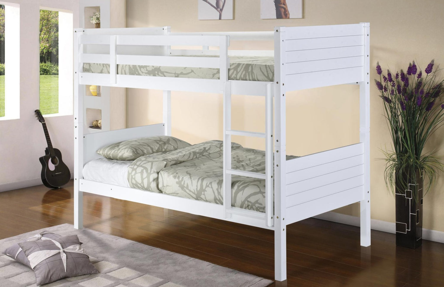 Heartlands Castleton Solid Wood Bunk Bed White-Better Bed Company