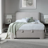 Kaydian Clitheroe Maskat Clay Ottoman Bed-Better Bed Company