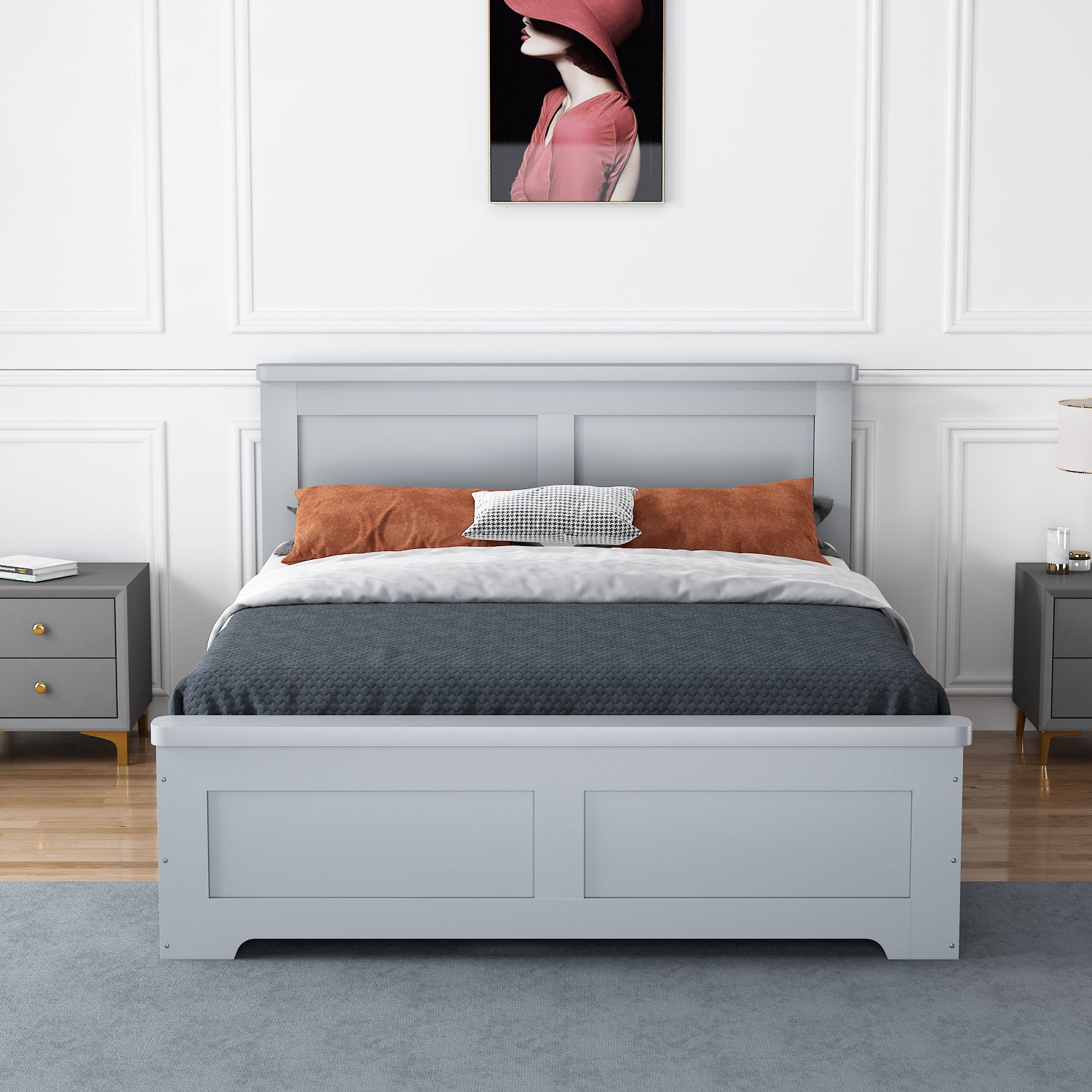 Four drawer cheap bed frame