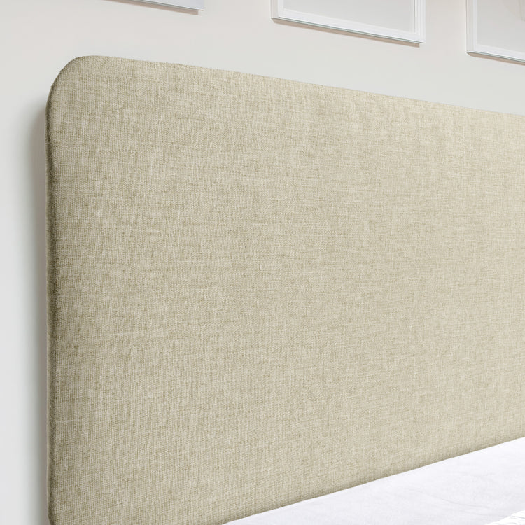 Airsprung Beds Blyth Curved Headboard-Sierra Silk-Better Bed Company