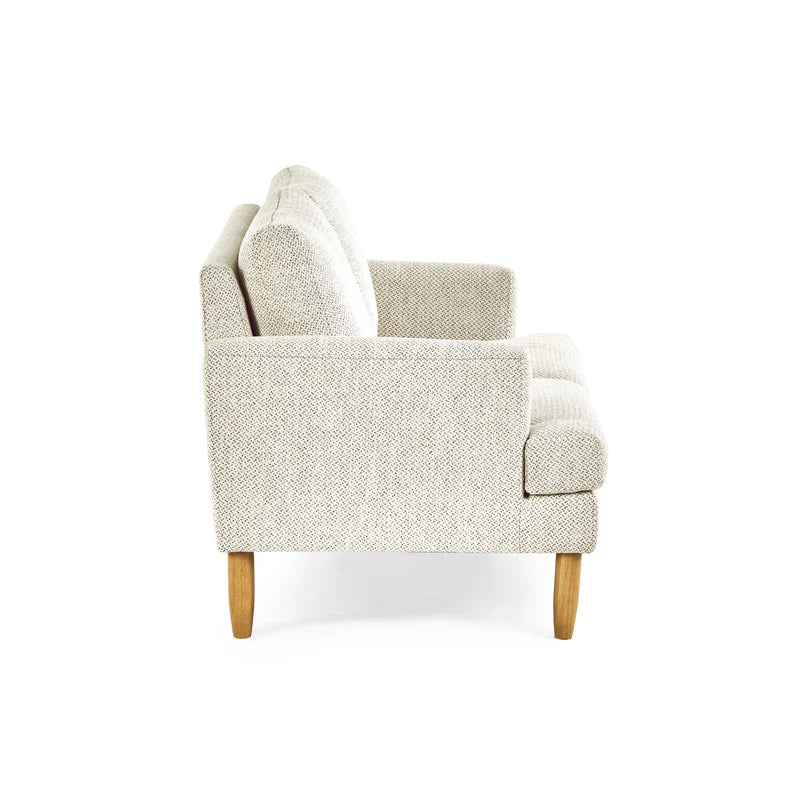 Julian Bowen Daisy Compact 2 Seater Sofa-Beige-Better Bed Company