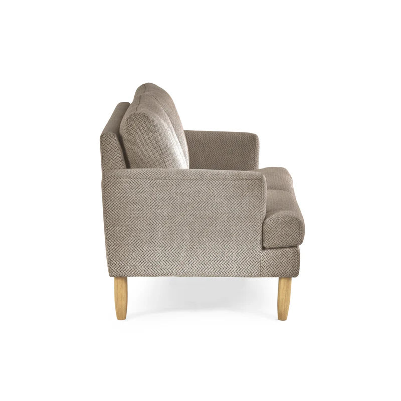 Julian Bowen Daisy Compact 2 Seater Sofa-Grey-Better Bed Company