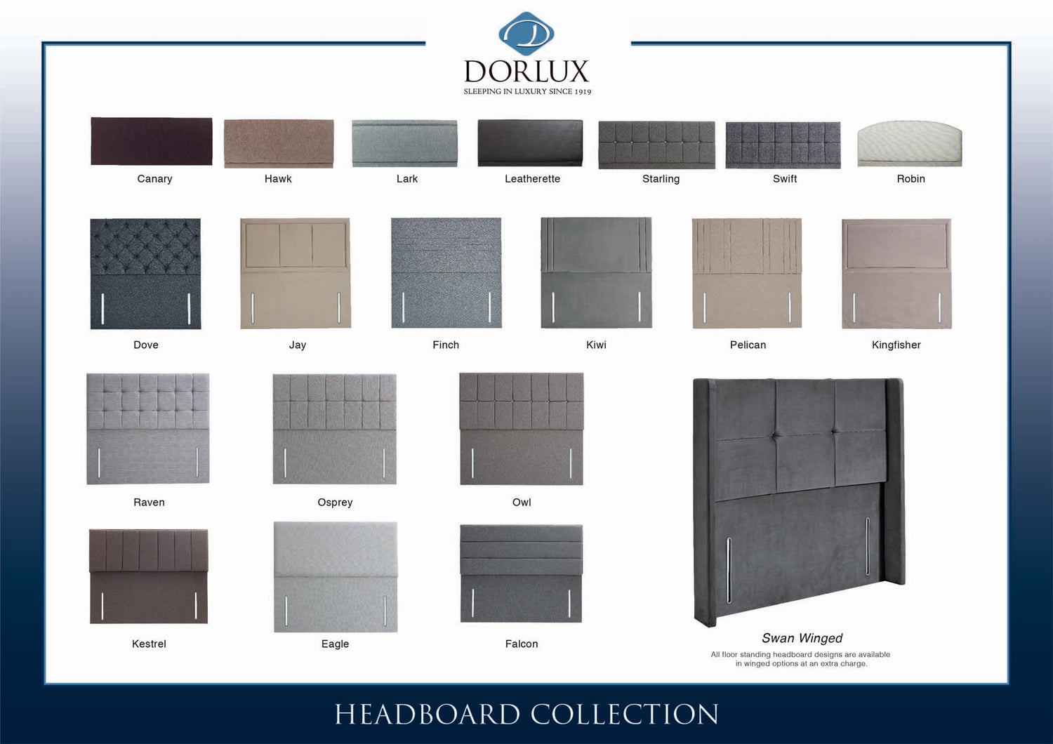 Dorlux Headboards Range-Better Bed Company