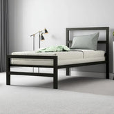 Wholesale Beds Eaton Metal Bed Frame Black-Better Bed Company