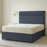Dembie Charcoal Contract Divan Bed-Better Bed Company
