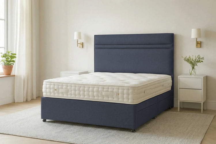 Dembie Charcoal Contract Divan Bed-Better Bed Company
