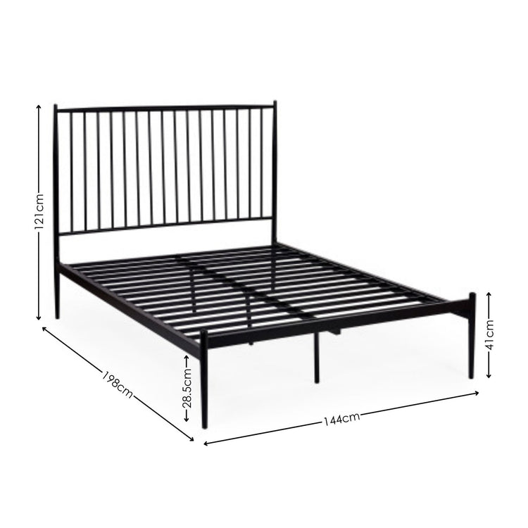 Julian Bowen Floyd Metal Spindle Bed