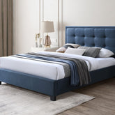 Kaydian Gainford Blue Steel Bed Frame-Better Bed Company