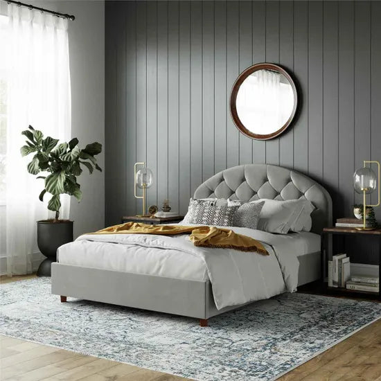 Dorel Aspen Upholstered Bed King-Better Bed Company