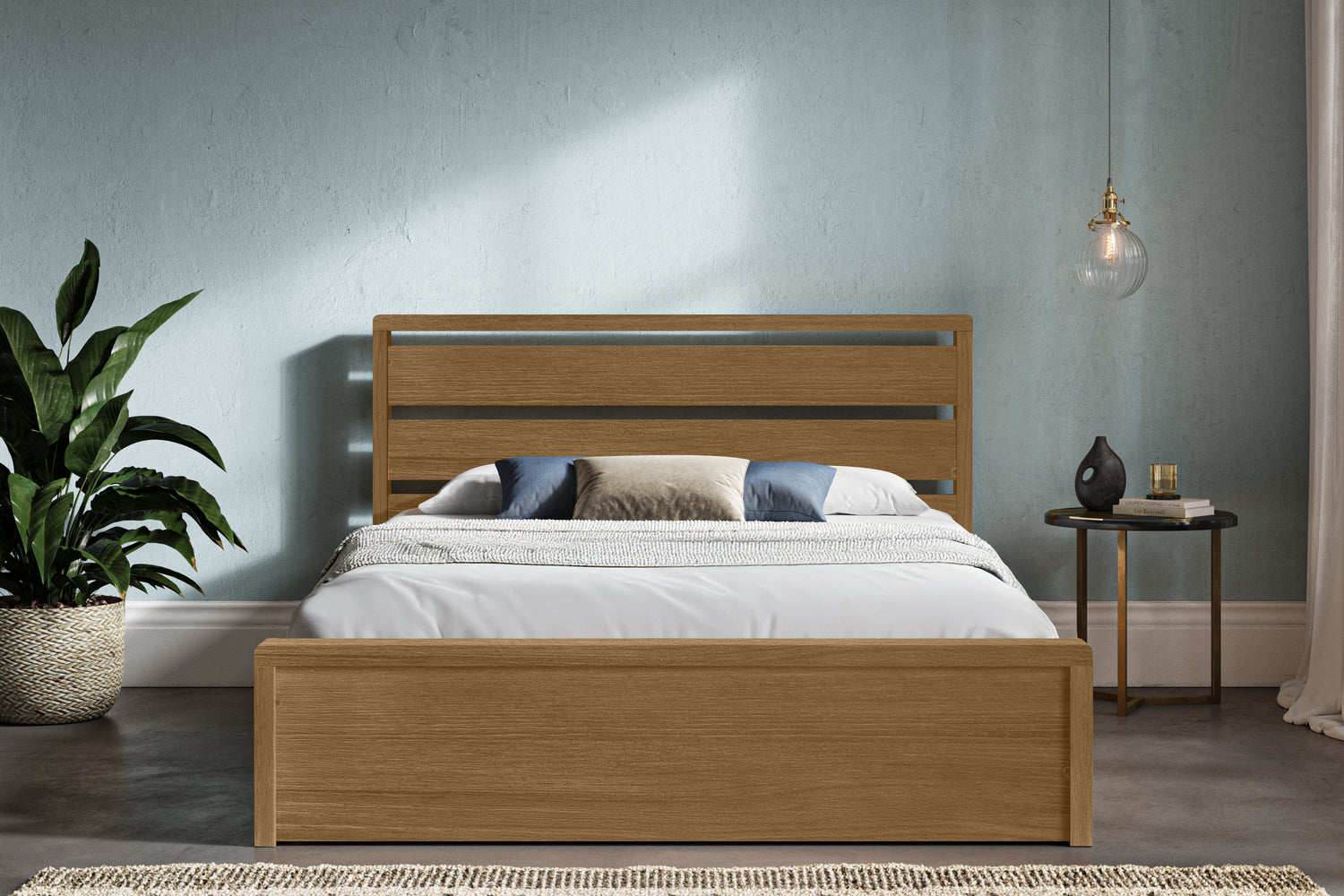 Emporia Beds Hampstead Solid Pine Wood Ottoman Bed-Better Bed Company