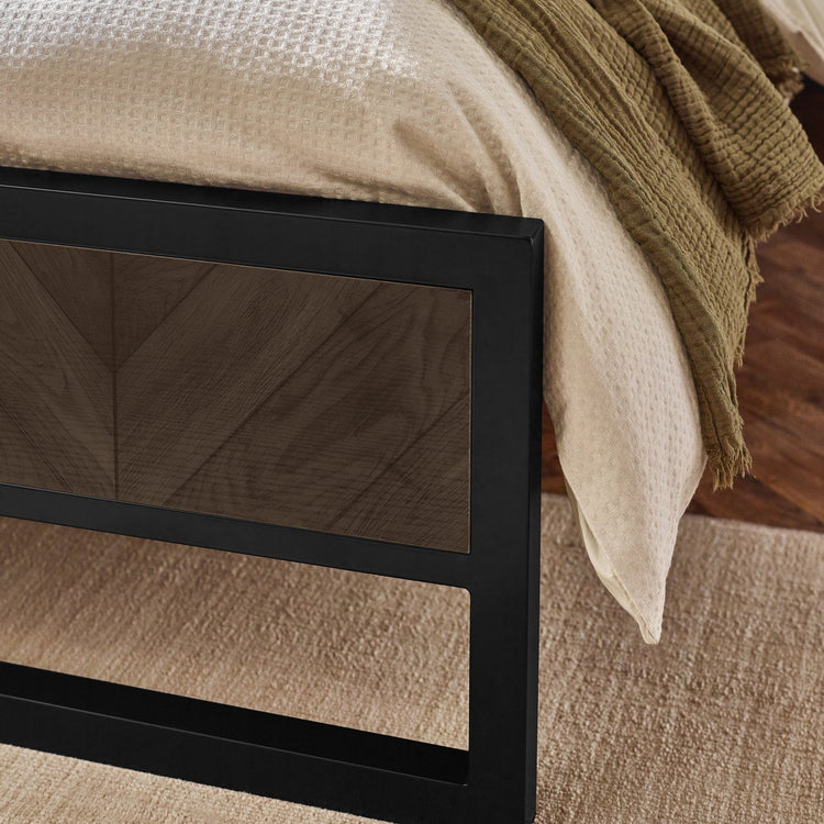 Julian Bowen Harrison Herringbone Bed-Better Bed Company