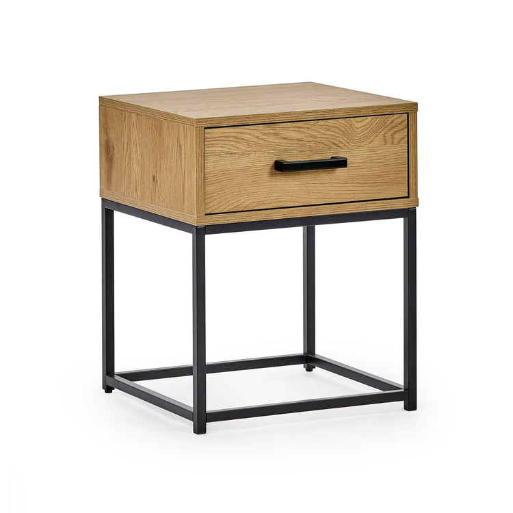 Julian Bowen Harlow 1 Drawer Bedside-Better Bed Company