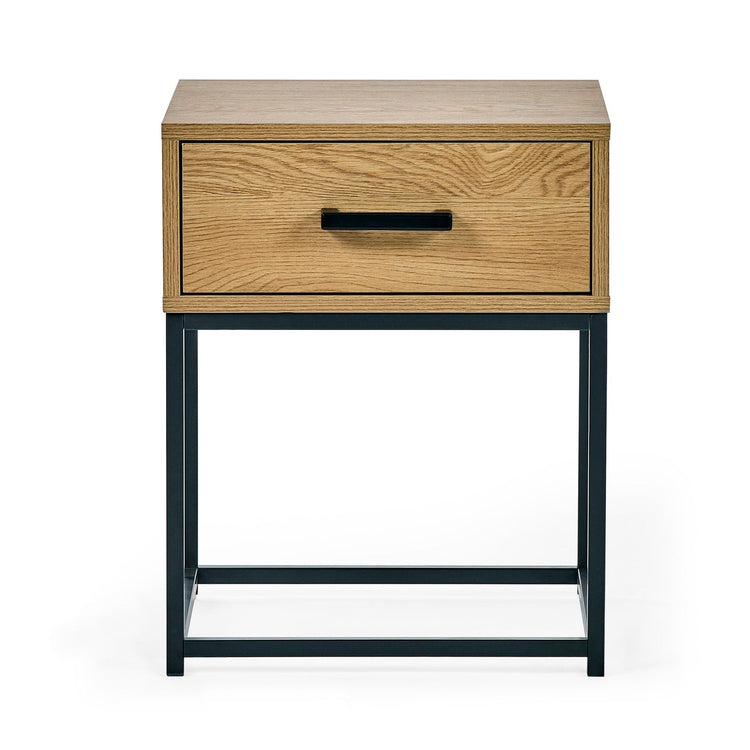 Julian Bowen Harlow 1 Drawer Bedside-Better Bed Company