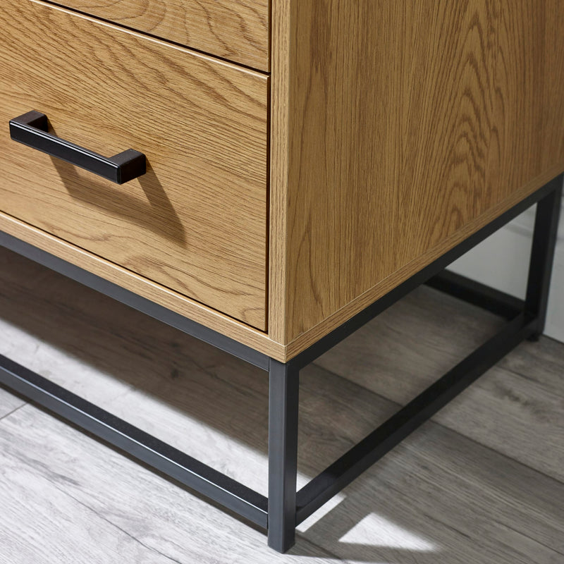 Julian Bowen Harlow 4 Drawer Chest-Better Bed Compnay