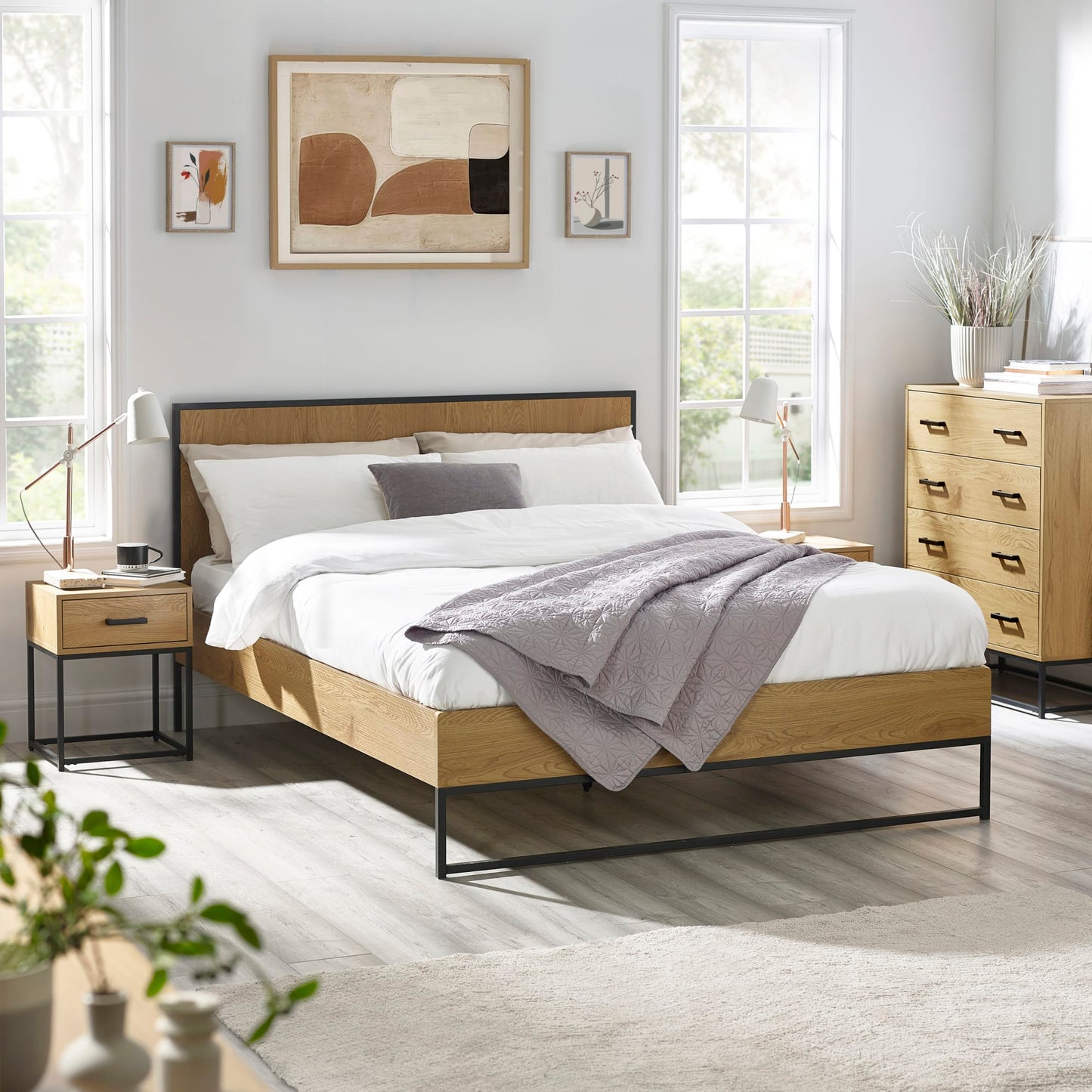 Julian Bowen Harlow Bed Frame-Better Bed Company