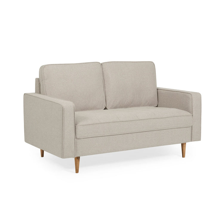 Julian Bowen Henrietta 2 Seater Sofa-Beige-Better Bed Company