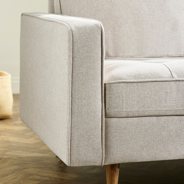 Julian Bowen Henrietta 2 Seater Sofa-Beige-Better Bed Company