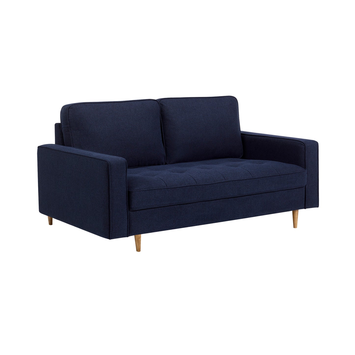 Julian Bowen Henrietta 3 Seater Sofa-Blue-Better Bed Company