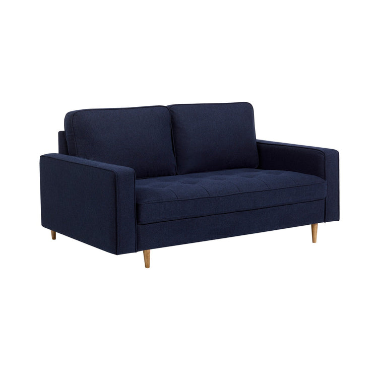 Julian Bowen Henrietta 3 Seater Sofa-Blue-Better Bed Company