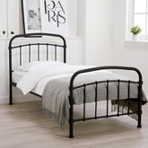 LPD Halston Metal Bed Frame Black-Better Bed Company
