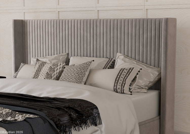 Kaydian Hartley ottoman bed-Grey-Better Bed Company