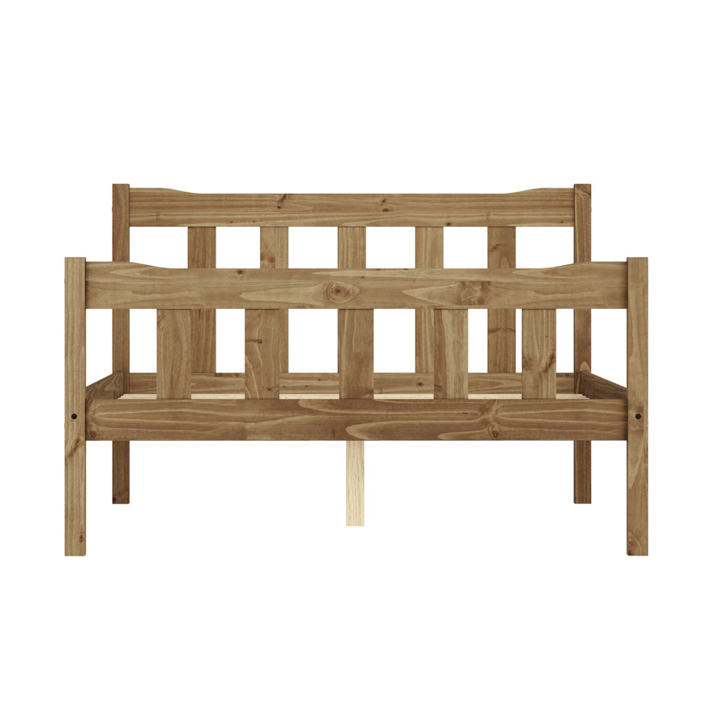 LPD Furniture Havana Pine Bed Leg On Show-Better Bed Company
