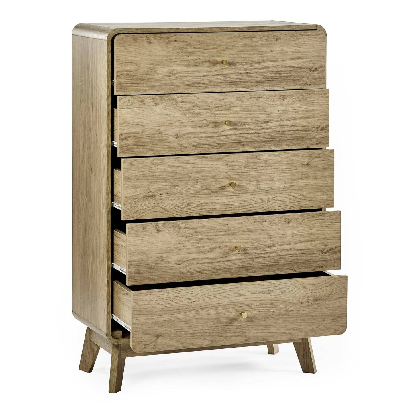 Julian Bowen Ingrid 5 Drawer Chest-Better Bed Company