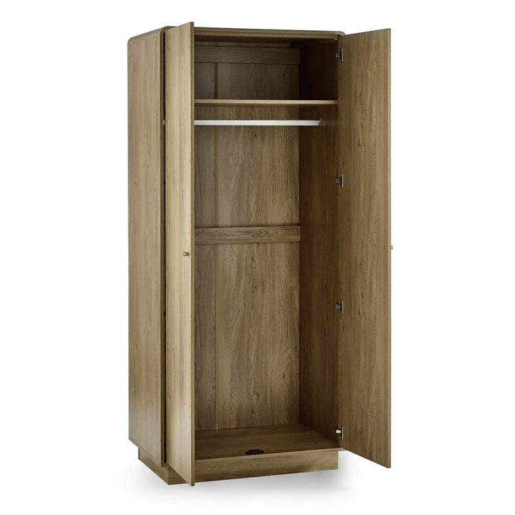 Julian Bowen Ingrid 2 Door Wardrobe-Better Bed Company