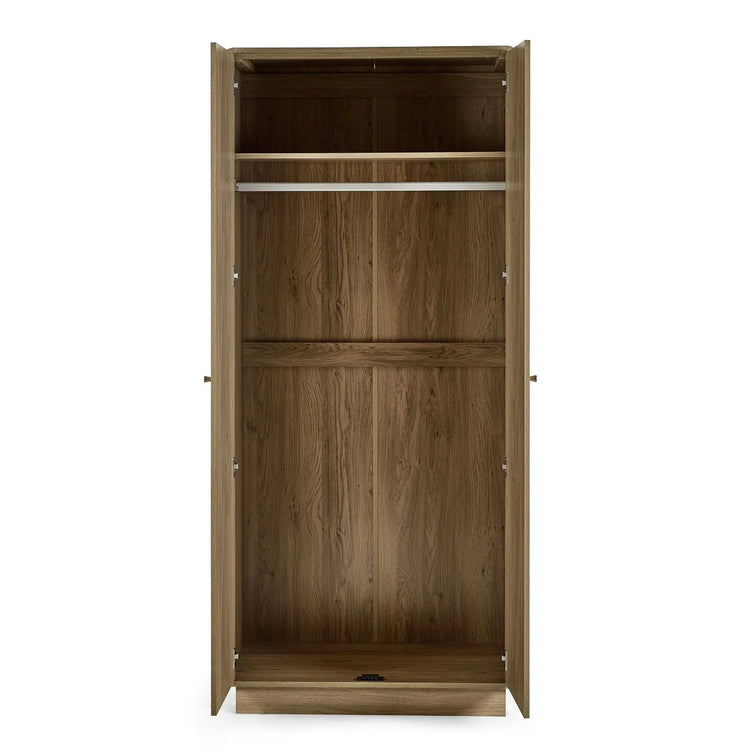 Julian Bowen Ingrid 2 Door Wardrobe-Better Bed Company