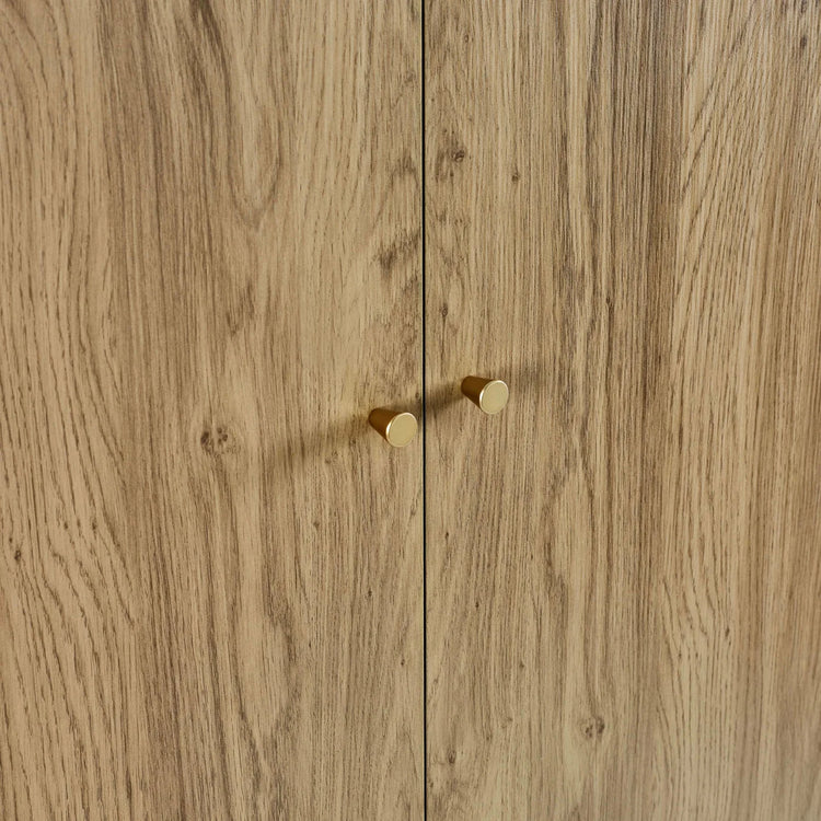 Julian Bowen Ingrid 2 Door Wardrobe-Better Bed Company