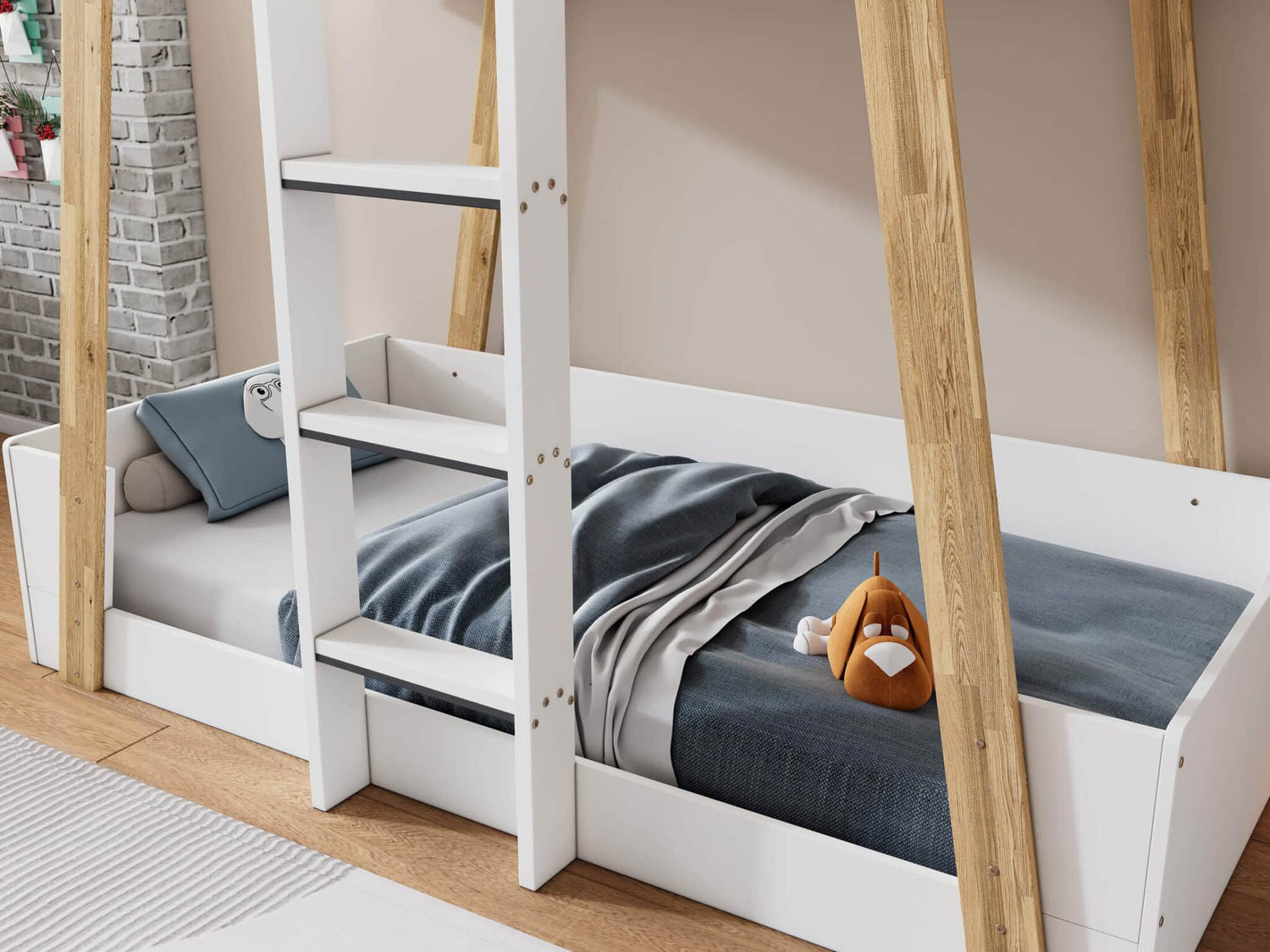 Heartlands Furniture Jerry Bunk Bed-Better Bed Company