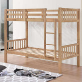 Kelly Wooden Bunk Bed-Oak-Better Bed Company