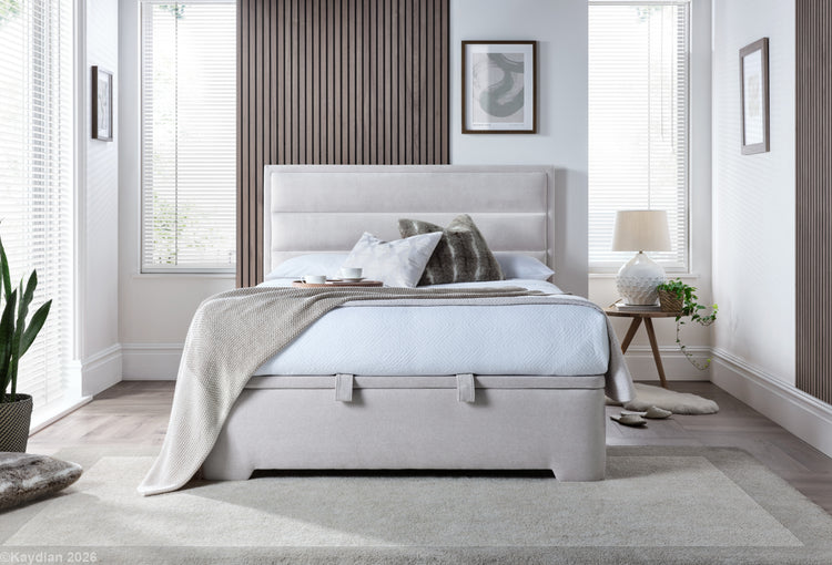 Kaydian Kirkby Maskat Clay Ottoman Bed