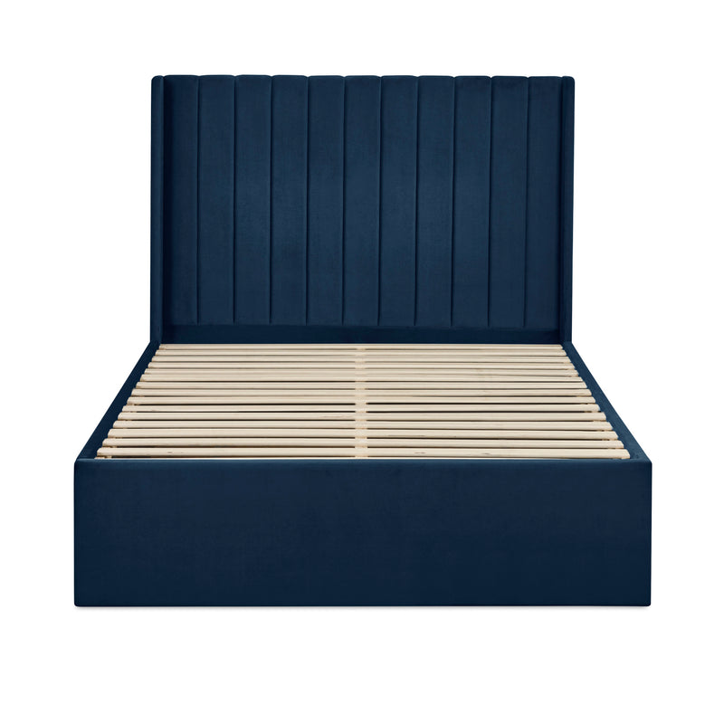 Julian Bowen Leila Storage Bed-Blue-Better Bed Company