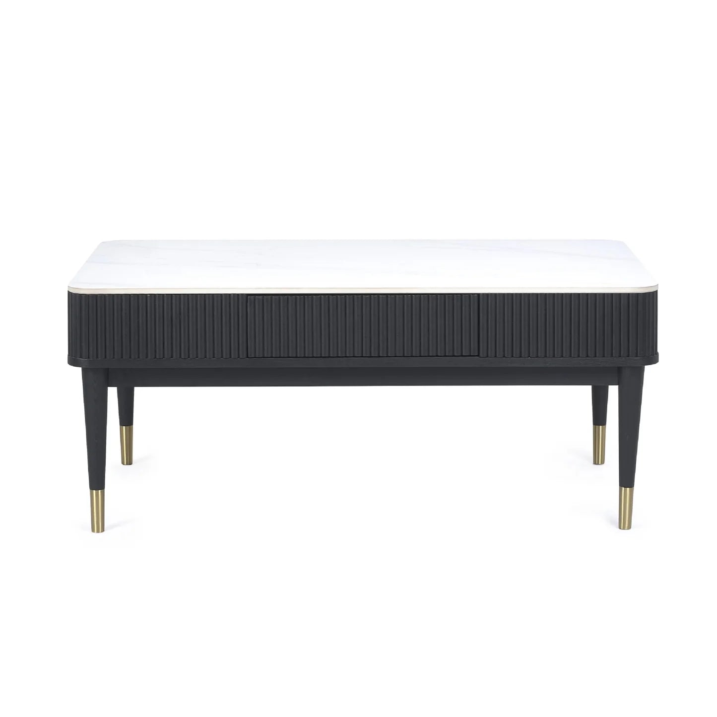 Julian Bowen Louis Coffee Table With 2 Drawers From Other Side-Better Bed Company